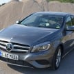 DRIVEN: W176 Mercedes-Benz A-Class – we sample the A200, A250 and A250 Sport in Slovenia