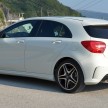 DRIVEN: W176 Mercedes-Benz A-Class – we sample the A200, A250 and A250 Sport in Slovenia