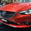 Mazda 6 sedan and wagon: live shots from Sydney