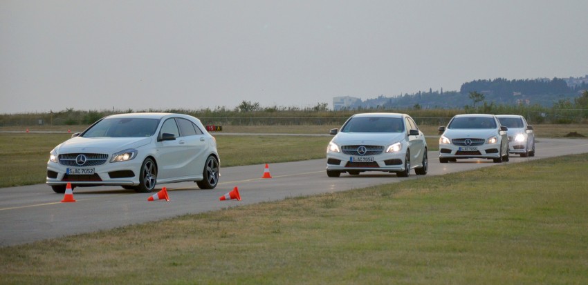 DRIVEN: W176 Mercedes-Benz A-Class – we sample the A200, A250 and A250 Sport in Slovenia 118589