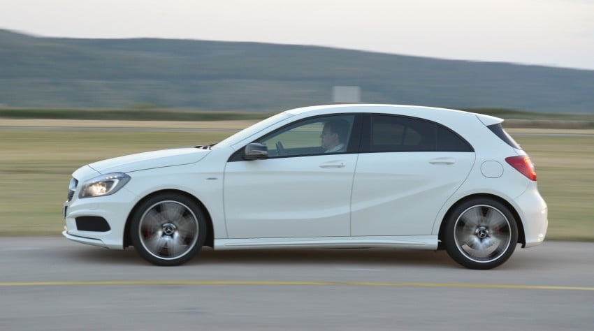 DRIVEN: W176 Mercedes-Benz A-Class – we sample the A200, A250 and A250 Sport in Slovenia 118591