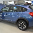 Subaru XV previewed at PJ showroom, Dec 19 launch