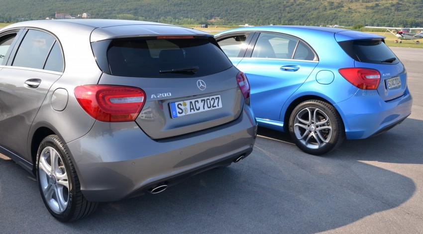 DRIVEN: W176 Mercedes-Benz A-Class – we sample the A200, A250 and A250 Sport in Slovenia 118653