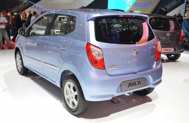 Daihatsu Ayla 1.0L eco-car launched in Indonesia