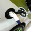 smart fortwo electric drive on display at 1 Utama