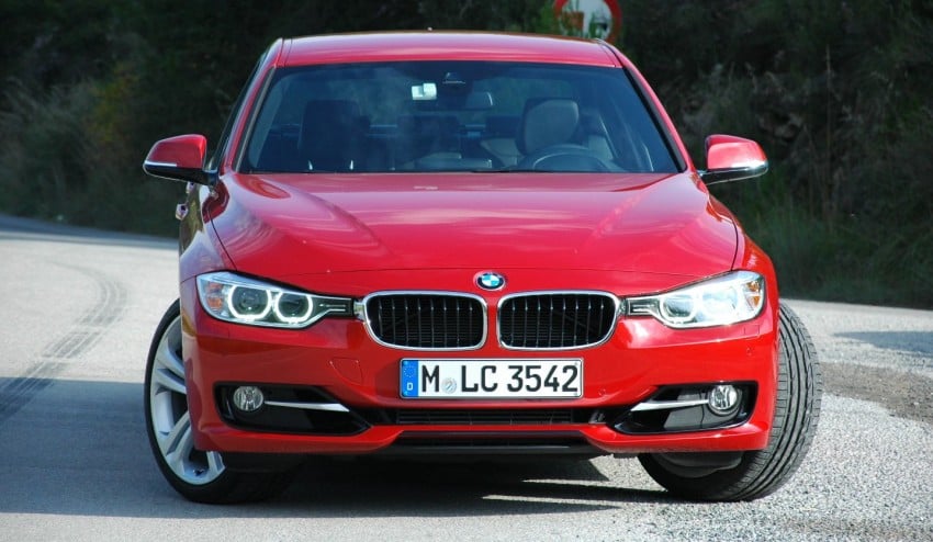 DRIVEN: BMW F30 3 Series – 320d diesel and new four-cylinder turbo 328i sampled in Spain! 85311