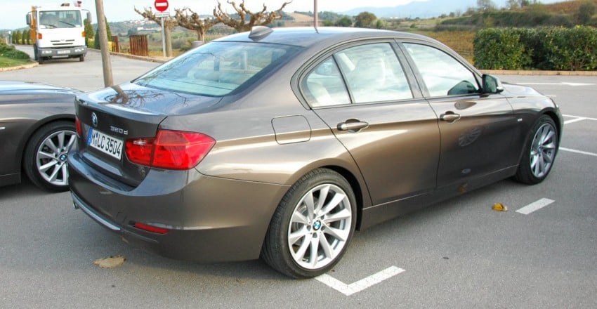 DRIVEN: BMW F30 3 Series – 320d diesel and new four-cylinder turbo 328i sampled in Spain! 85302