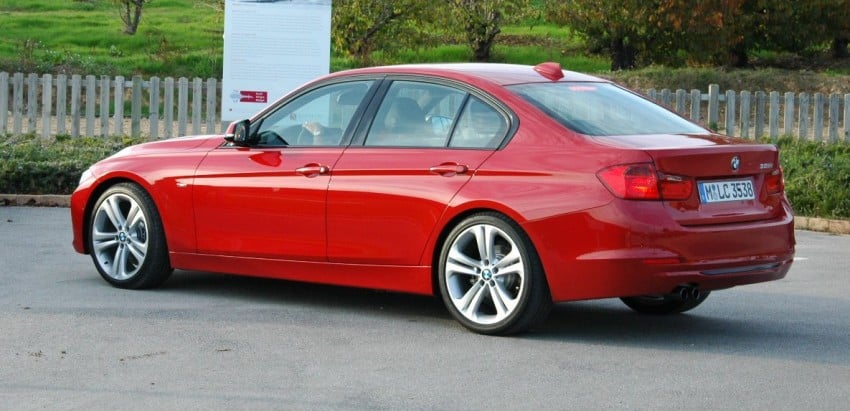 DRIVEN: BMW F30 3 Series – 320d diesel and new four-cylinder turbo 328i sampled in Spain! 85298