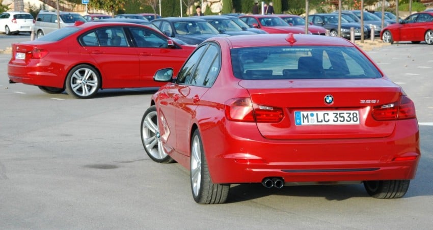 DRIVEN: BMW F30 3 Series – 320d diesel and new four-cylinder turbo 328i sampled in Spain! 85291