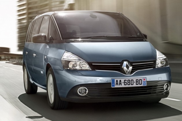 Espace FL-09 Renault Espace IV gets facelift, better economy