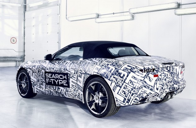 F-Type-02 Production Jaguar F-Type convertible to debut at Paris