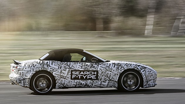 F-Type-05 Production Jaguar F-Type convertible to debut at Paris