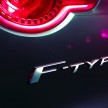 Production Jaguar F-Type convertible to debut at Paris