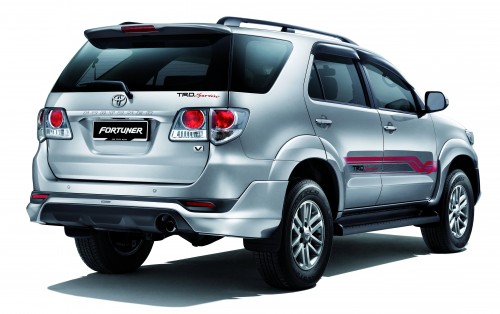 Fortuner 2.7V TRD Sportivo Rear Toyota Fortuner facelift launched – from RM168k to RM182k