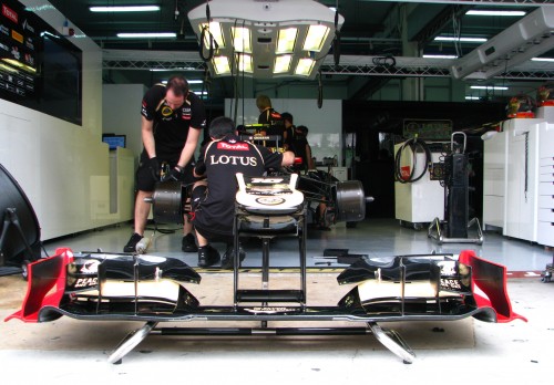 Lotus F1 Team: An inside look into the team’s garage