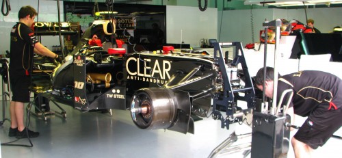 Lotus F1 Team: An inside look into the team’s garage