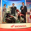 Boon Siew introduces the new 125cc Honda Future