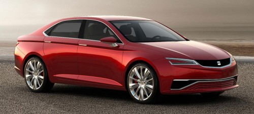 IBL-front Frankfurt: Seat IBL Concept – sleek Spanish sports sedan