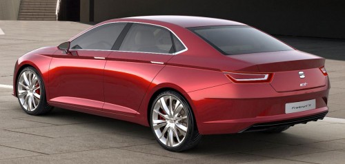 IBL-rear Frankfurt: Seat IBL Concept – sleek Spanish sports sedan