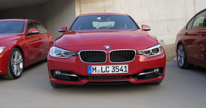 DRIVEN: BMW F30 3 Series – 320d diesel and new four-cylinder turbo 328i sampled in Spain! 85208