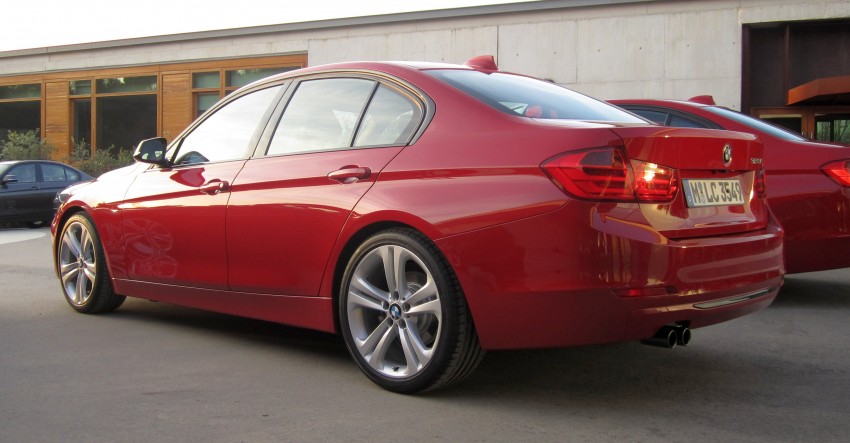 DRIVEN: BMW F30 3 Series – 320d diesel and new four-cylinder turbo 328i sampled in Spain! 85184