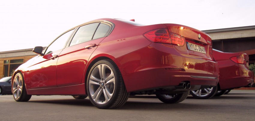 DRIVEN: BMW F30 3 Series – 320d diesel and new four-cylinder turbo 328i sampled in Spain! 85183