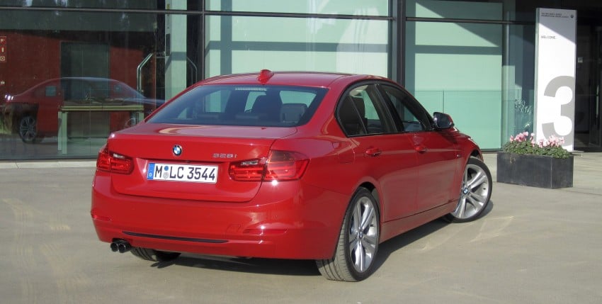 DRIVEN: BMW F30 3 Series – 320d diesel and new four-cylinder turbo 328i sampled in Spain! 85207
