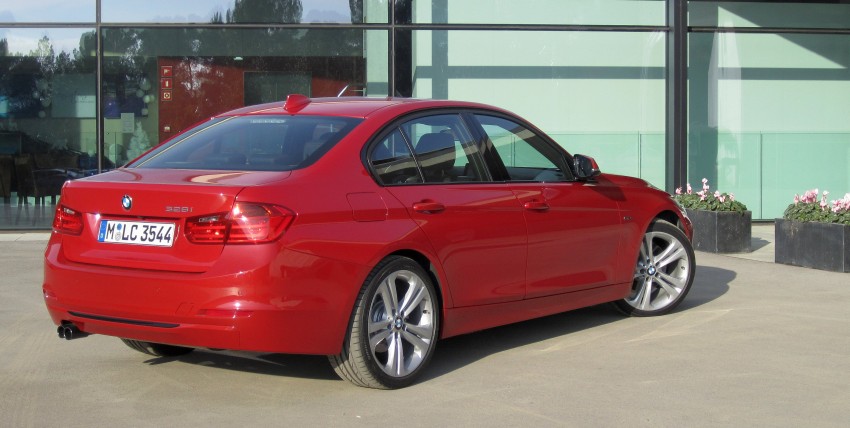 DRIVEN: BMW F30 3 Series – 320d diesel and new four-cylinder turbo 328i sampled in Spain! 85192
