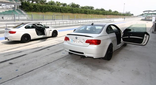 IMG_2437 BMW M5 and M3 Coupe driven on track at the BMW M Track Experience Asia 2012, Sepang