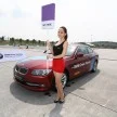 BMW M5 and M3 Coupe driven on track at the BMW M Track Experience Asia 2012, Sepang