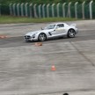 Power is nothing without control: Mika Hakkinen performs stunts at ‘Join the Pact’ event