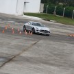 Power is nothing without control: Mika Hakkinen performs stunts at ‘Join the Pact’ event