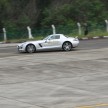 Power is nothing without control: Mika Hakkinen performs stunts at ‘Join the Pact’ event
