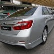 Toyota Camry XV50 launched – RM150k to RM181k