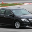 Toyota Camry XV50 – a brief test session at the SIC