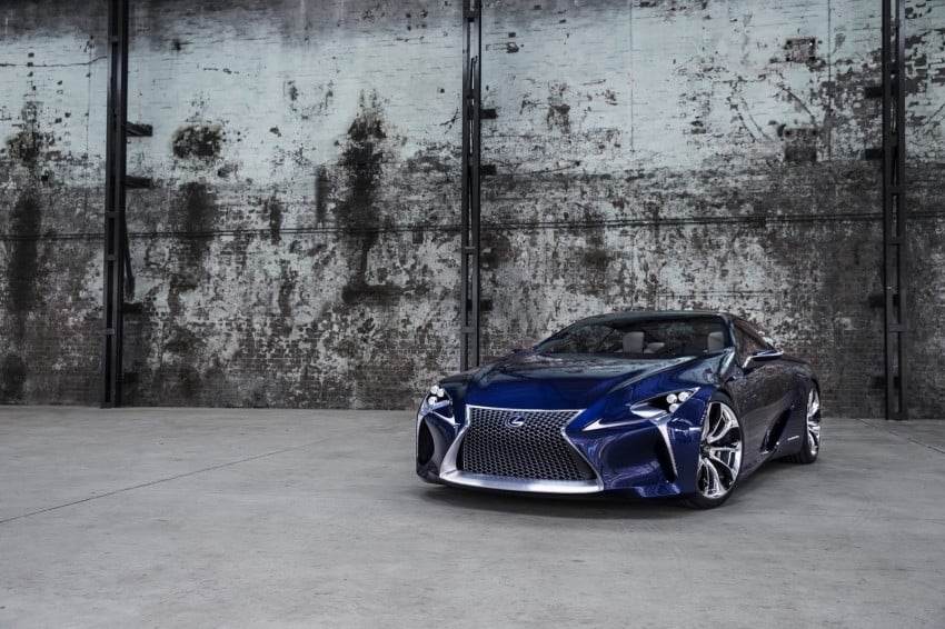 Lexus LF-LC Blue Concept looking great in Sydney 136808