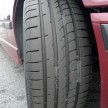 Goodyear Eagle F1 Asymmetric 2 sampled on the road