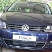 Volkswagen Sharan launched – 7-seater rolls in at RM245k