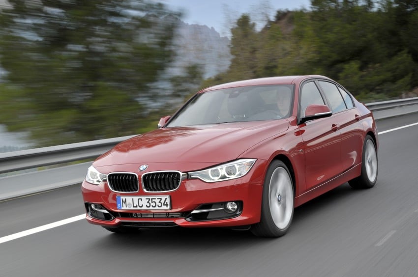 DRIVEN: BMW F30 3 Series – 320d diesel and new four-cylinder turbo 328i sampled in Spain! 86118