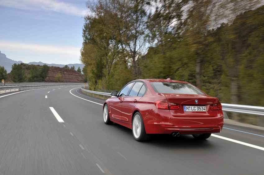 DRIVEN: BMW F30 3 Series – 320d diesel and new four-cylinder turbo 328i sampled in Spain! 86094