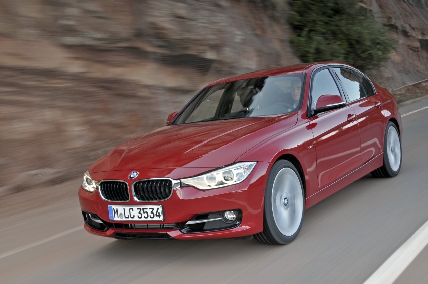 DRIVEN: BMW F30 3 Series – 320d diesel and new four-cylinder turbo 328i sampled in Spain! 86121