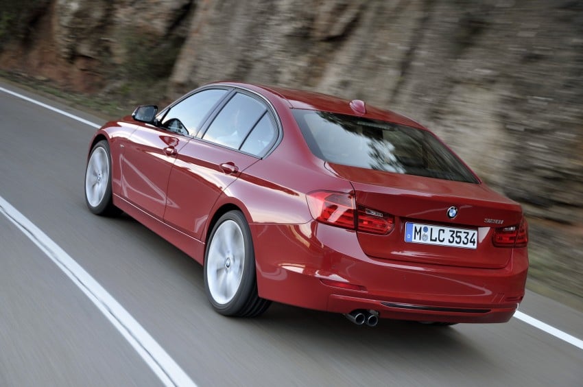 DRIVEN: BMW F30 3 Series – 320d diesel and new four-cylinder turbo 328i sampled in Spain! 86097