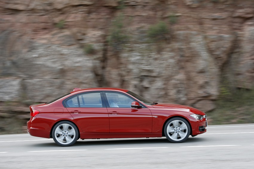 DRIVEN: BMW F30 3 Series – 320d diesel and new four-cylinder turbo 328i sampled in Spain! 86153