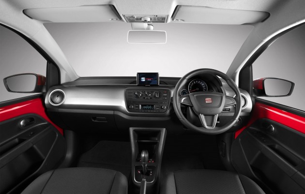 SEAT-Mii-Auto-interior SEAT Mii Auto – new gearbox for better fuel economy