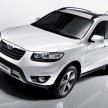 Hyundai Santa Fe goes the premium route – both 2.2 diesel and 2.4 petrol variants get the treatment