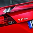 Audi TT RS Plus: 5-cylinder turbo with more power!