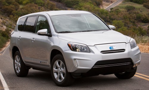 Toyota RAV4 EV – all-electric SUV makes its debut in LA