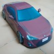 Toyota 86 assembled. Photo taken. Prize will be won.
