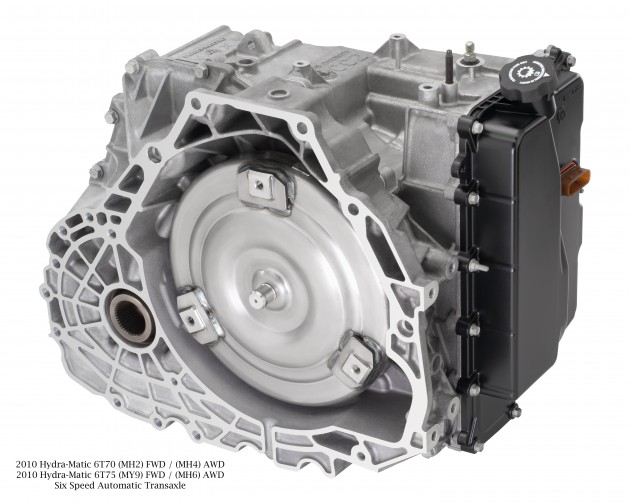 2010 Hydra-Matic 6T70 (MH2)/6T75 (MY9) FWD GM, Ford collaborating on fuel-efficient 9- and 10-speed transmissions – GM for FWD, Ford for RWD