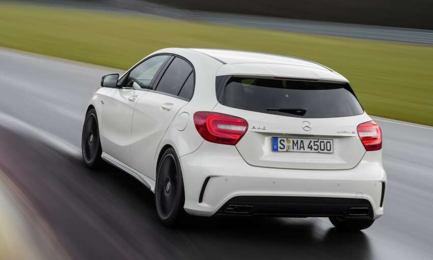 Mercedes-Benz A 45 AMG: 360hp, 450Nm range-topper 154452